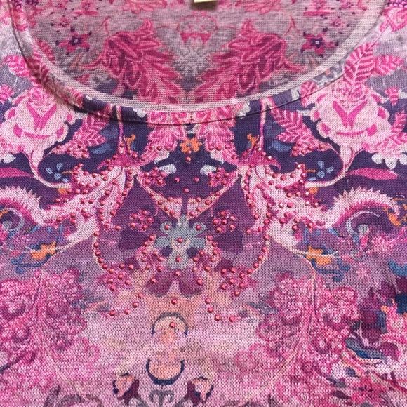 Style & Co Patterned Top - Picture 2 of 6